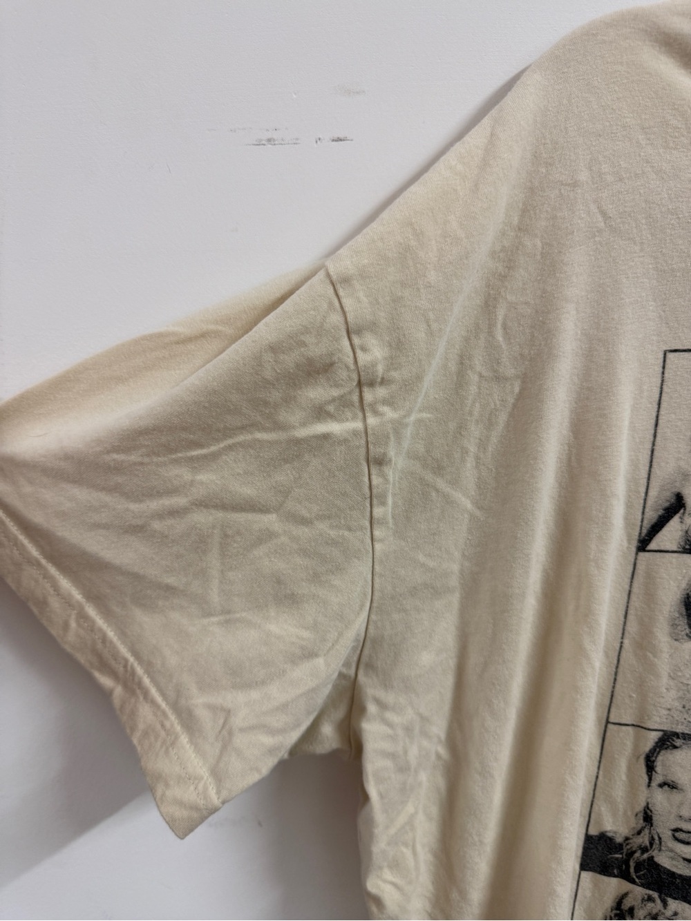 Taylor Swift Beige Graphic Photo Collage Tee - Picture 4 of 7